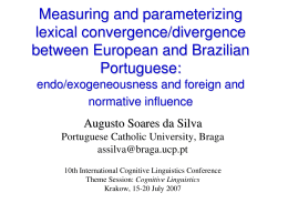 Measuring and parameterizing lexical convergence