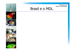 Atividades de Projeto do MDL no Brasil