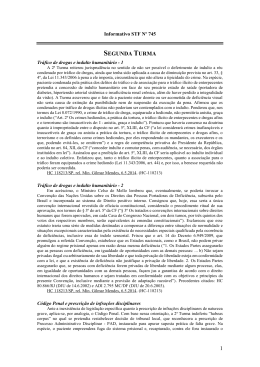 Informativo STF Nº 745 – Maio 2014