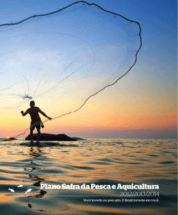 Plano Safra da Pesca e Aquicultura 2012/2013/2014