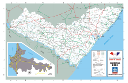 mapa rodoviário de alagoas - Polícia Militar de Alagoas
