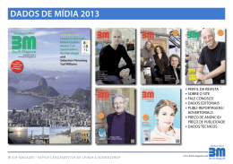 DaDos De míDia 2013 - Das Buch