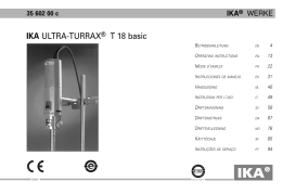 IKA ULTRA-TURRAX® T 18 basic