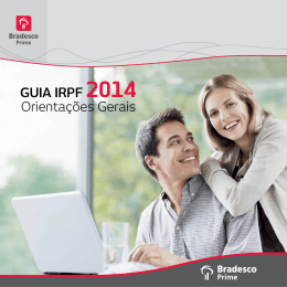 Orientações Gerais GUIA IRPF 2014