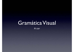 Gramática Visual / Cor.