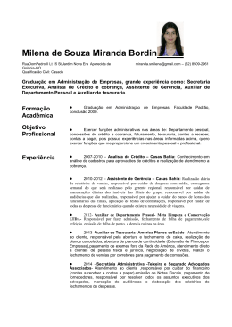 Milena de Souza Miranda Bordin