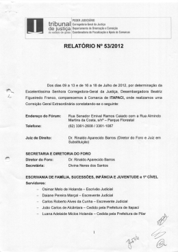 1 - Tribunal de Justiça do Estado de Goiás