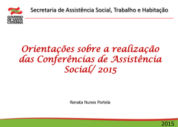 Conferências 2015 - Renata Nunes