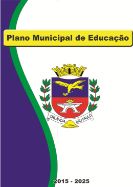 Plano Municipal de Educação – Diagnóstico