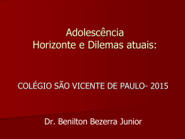 Palestra do Dr. Benilton Bezerra