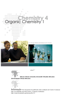 Química Orgânica 1 - OER@AVU