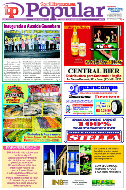 Ano 9 - Edição 075 - Jornal Tribuna Popular