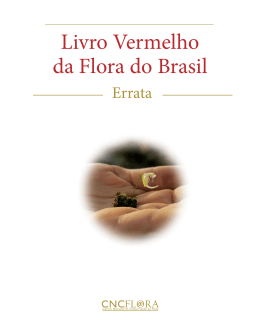 Errata 02 - CNCFlora - Jardim Botânico do Rio de Janeiro