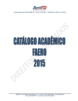 Catálogo Acadêmico 2015