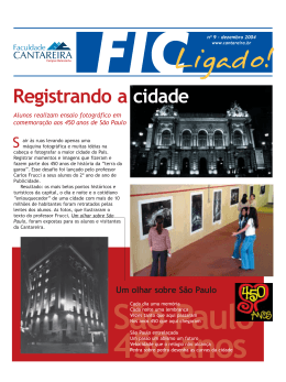 Edição 9  - Faculdade Cantareira