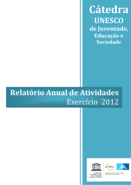Relatorio-portugues-1 2012 - Laboratório de Pedagogia Social
