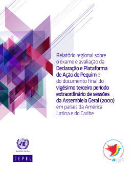 Relatório regional sobre o exame e avaliação da Declaração e