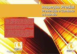 Inspeção Predial: Prevenção e combate a incêndio