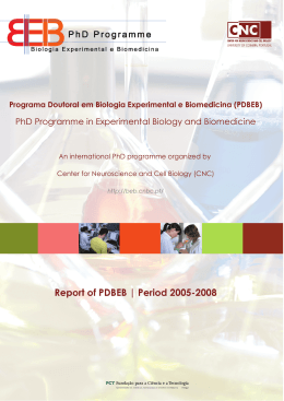 1 | Página - BEB - PHD Programme
