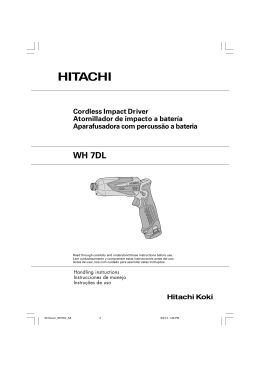 WH 7DL - Hitachi Power Tools México
