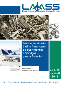 laass 2013 - Latin American Aviation Supply & Services