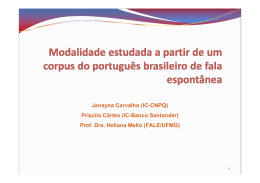 Janayna Carvalho (IC-CNPQ) Priscila Côrtes (IC