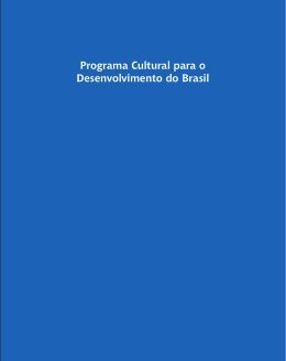 Programa Cultural para o Desenvolvimento do Brasil