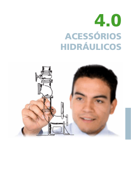 Catálogo de acessórios hidráulicos 50Hz