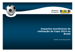 Impactos econômicos da realização da Copa 2014 no Brasil