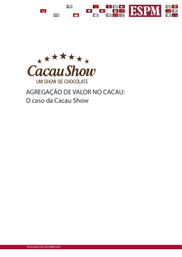 O caso da Cacau Show