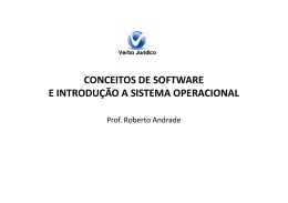 conceitos de software e introdução a sistema operacional