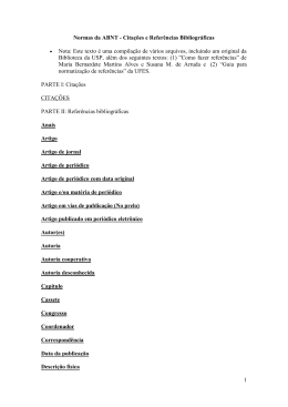 Normas da ABNT - Universidade Federal do Amapá