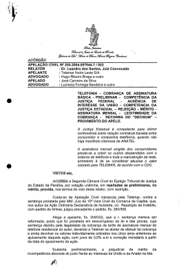 • AU: - Tribunal de Justiça da Paraíba
