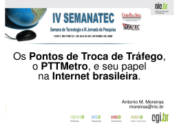 Internet - CEPTRO.br