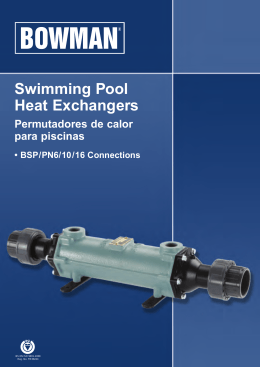 Swimming Pool Heat Exchangers