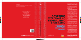 governos estaduais no federalismo brasileiro