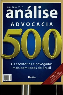 revista_analise_advocacia_2010