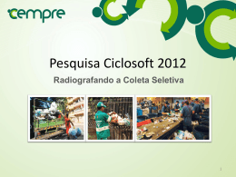 pesquisa ciclosoft 2012 - Web