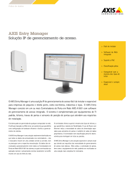 AXIS Entry Manager - Axis Communications