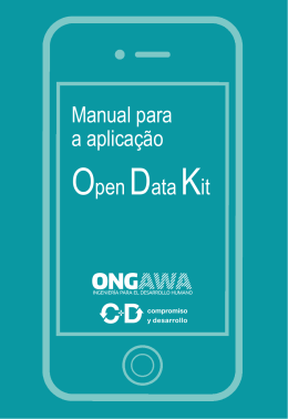 Manual para a aplicação OpenDataKit