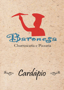 R$ 46,00 - Pizzaria Baronesa