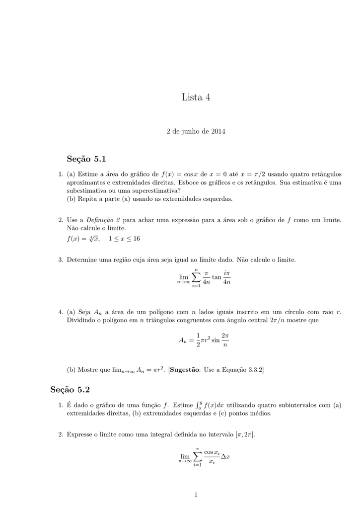 encontre a area da regiao limitada pelas curvas dadas