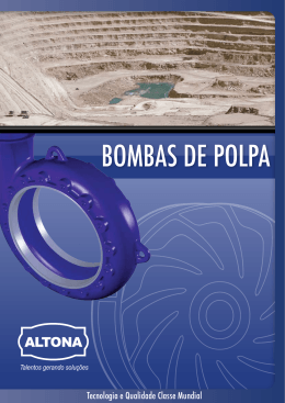 BOMBAS DE POLPA