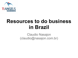 Resources to do business in Brazil