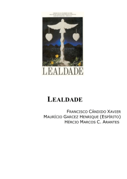 LEALDADE - Instituto Chico Xavier