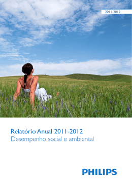 Relatório de Sustentabilidade 2011 - 2012