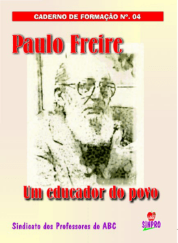 Nº 4- Paulo Freire, um educador do povo