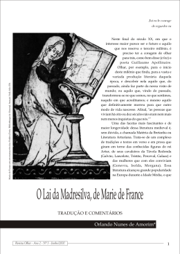 O Lai da Madresilva, de Marie de France