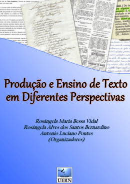 Produção e ensino de texto em diferentes perspectivas