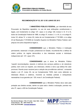 Veja aqui - Procuradoria da República no Estado do Paraná